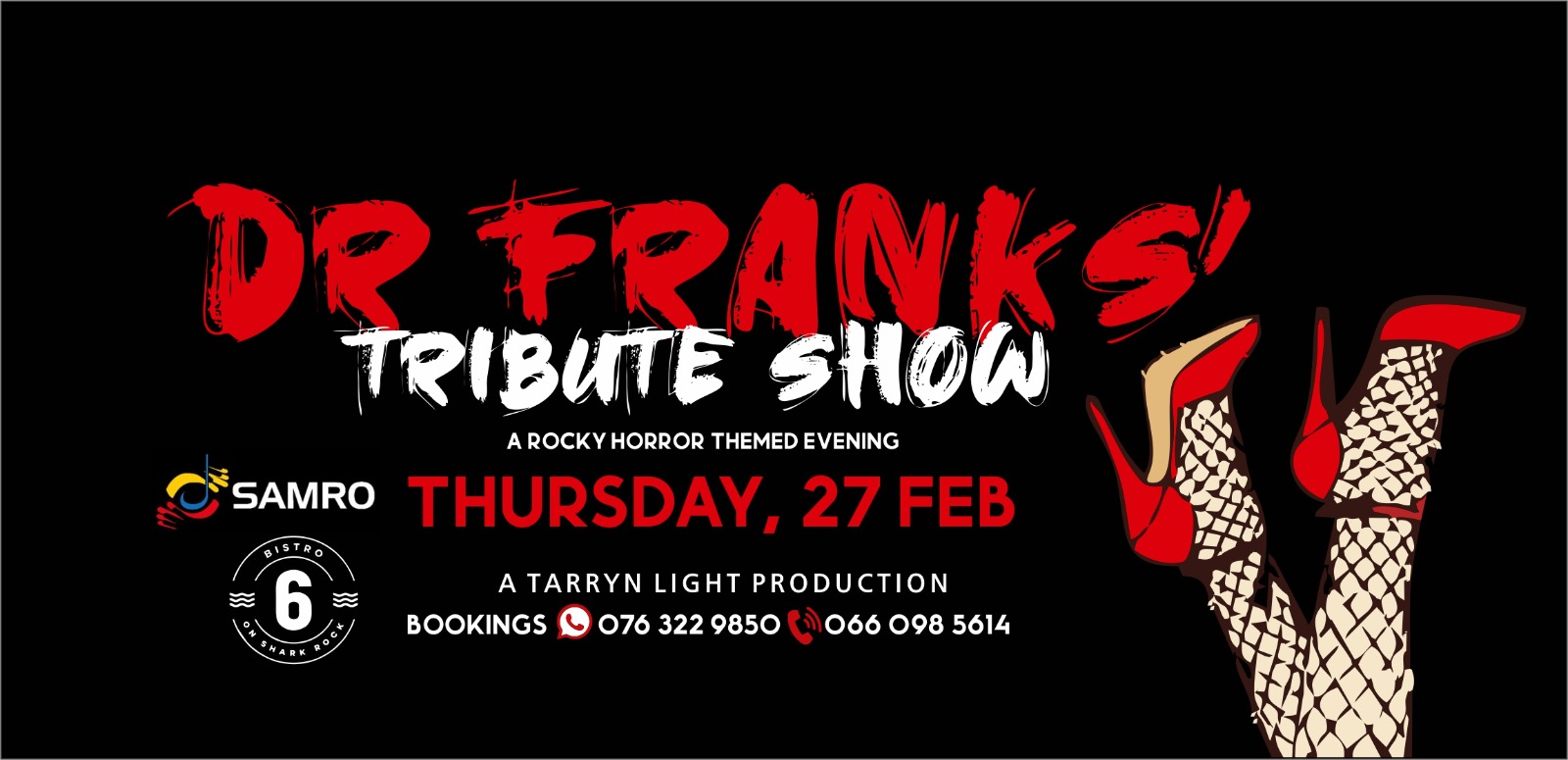 Dr. Franks Tribute show at Bistro 6