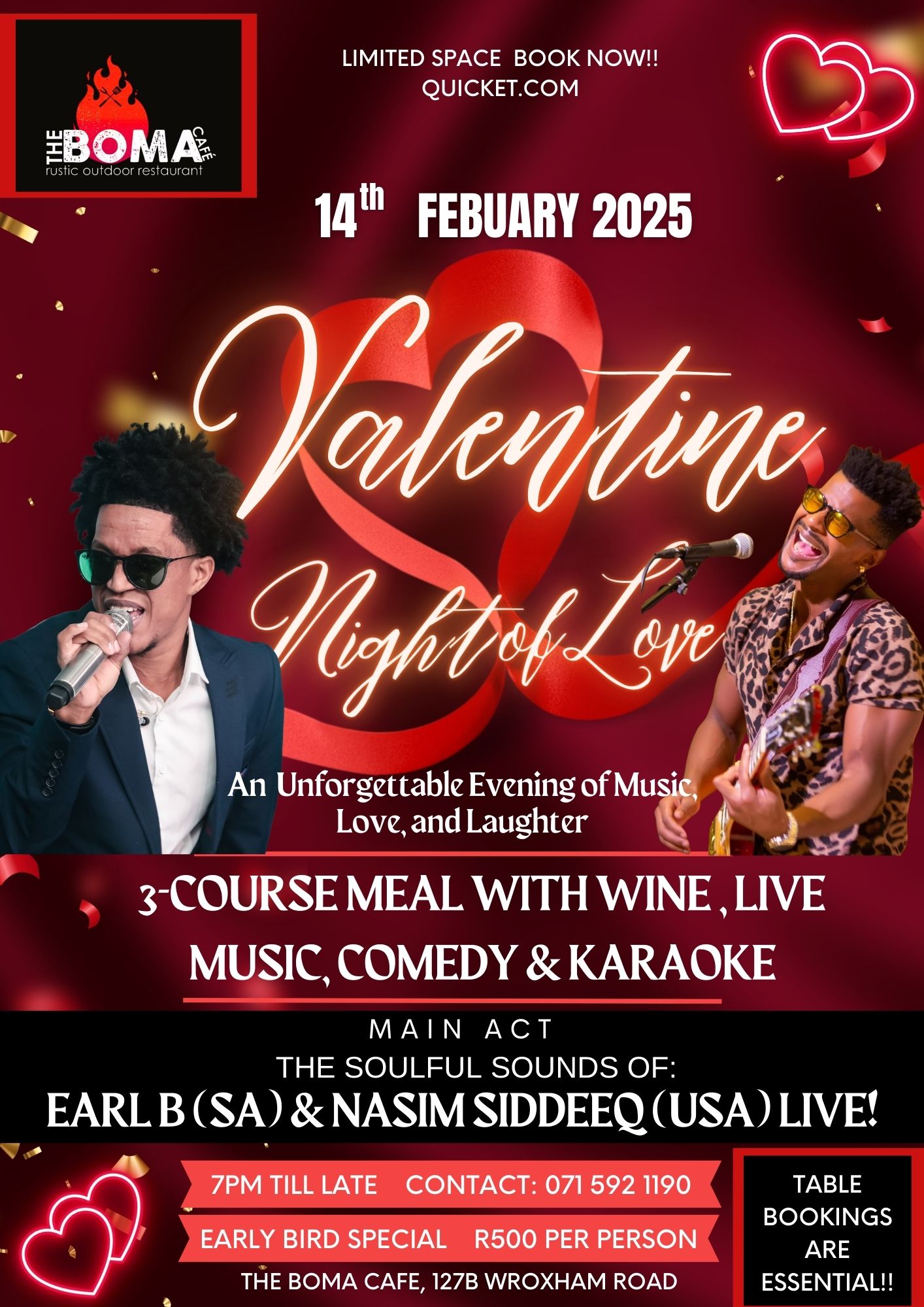 Valentines' day at the Boma