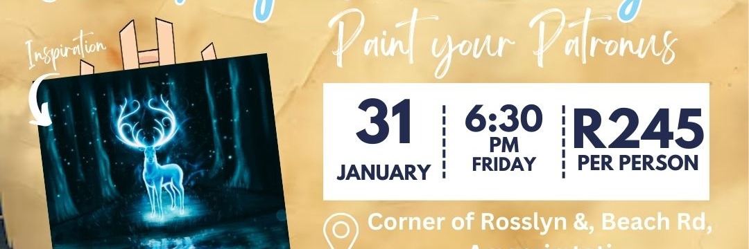 Passion Potter Paint, Sip and Movie Night - Paint your Patronus