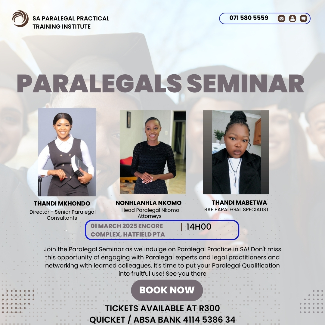 PARALEGALS SEMINAR