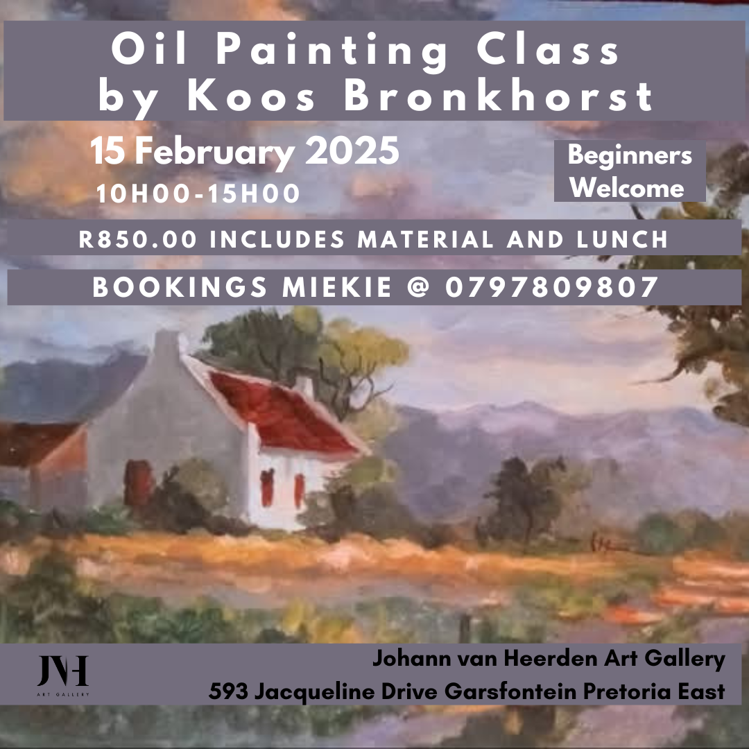 Oil Painting Class by Koos Bronkhorst