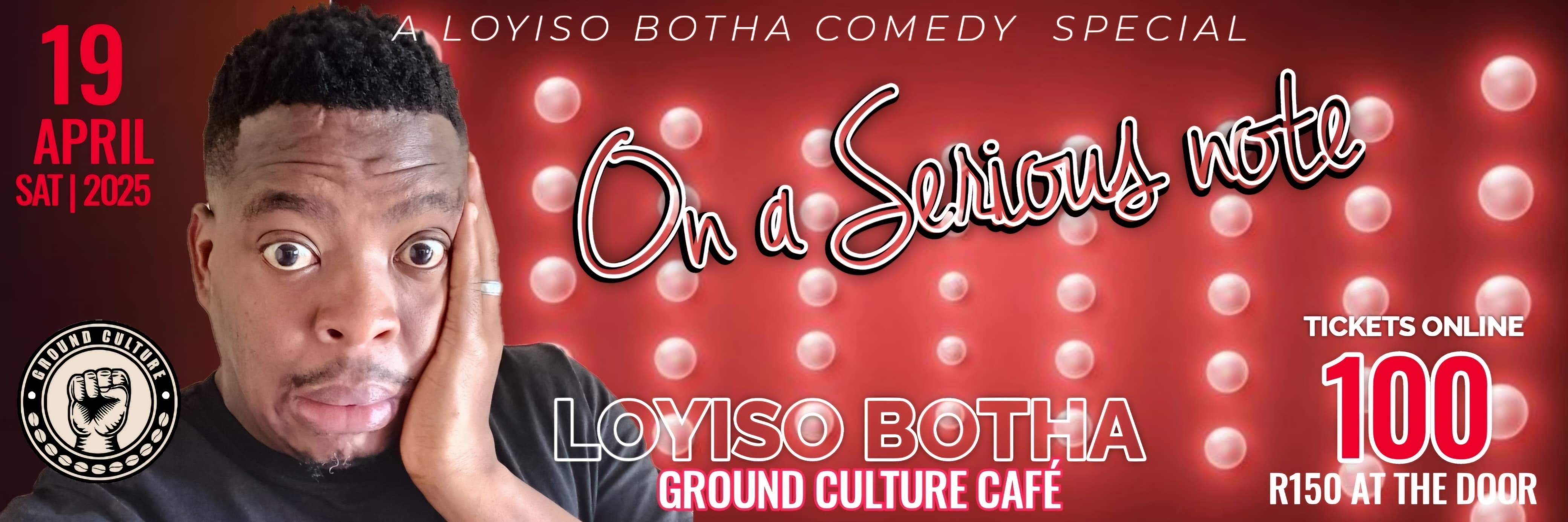 On a Serious Note by Loyiso Botha