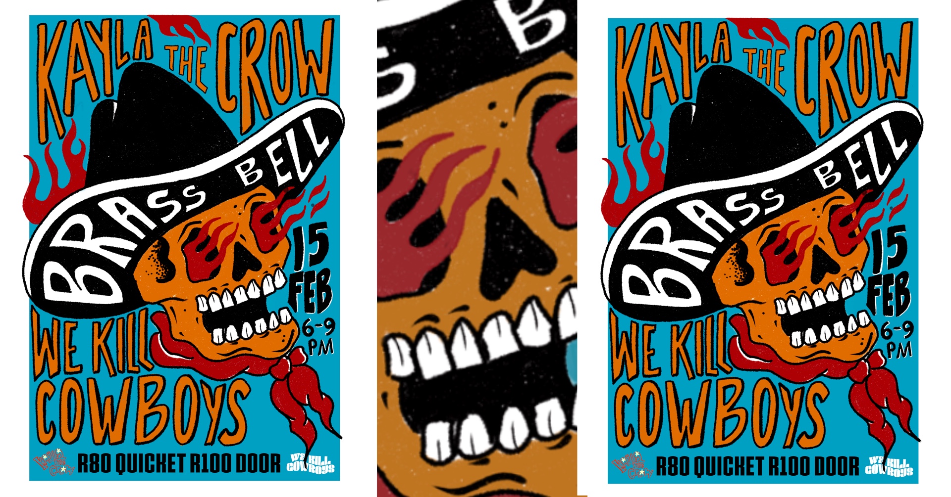 WE KILL COWBOYS & KAYLA THE CROW @ Brass Bell