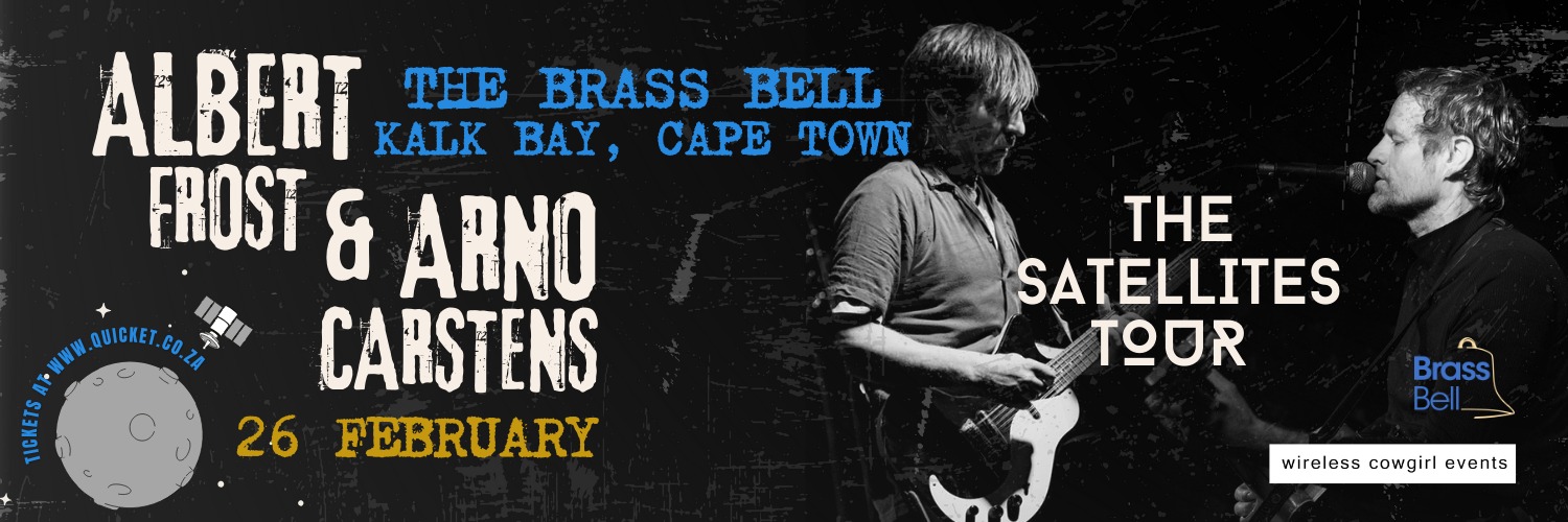 Albert Frost and Arno Carstens LIVE at The Brass Bell
