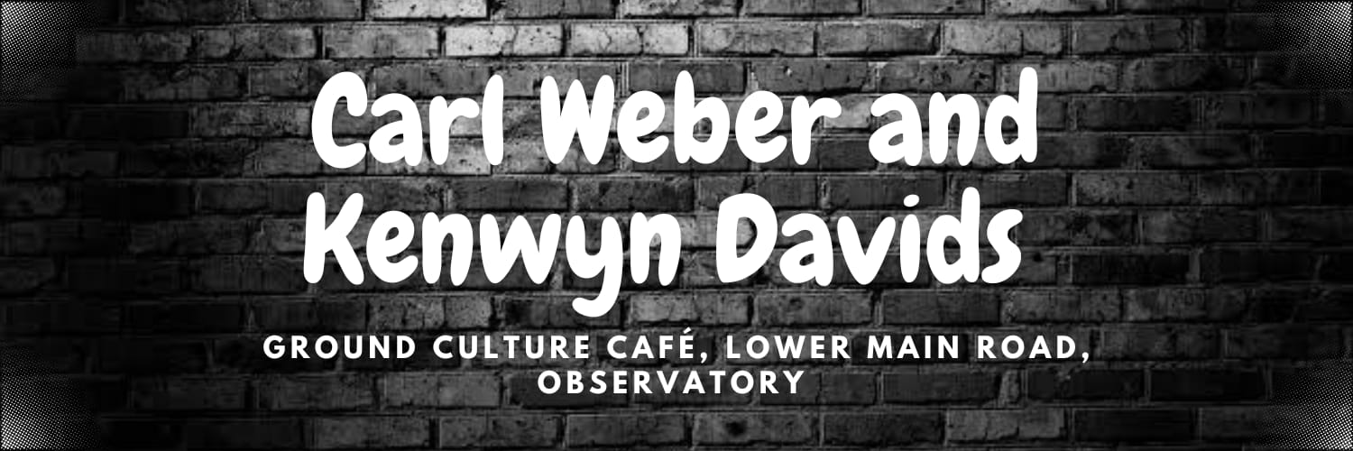 Carl Weber & Kenwyn Davids Live