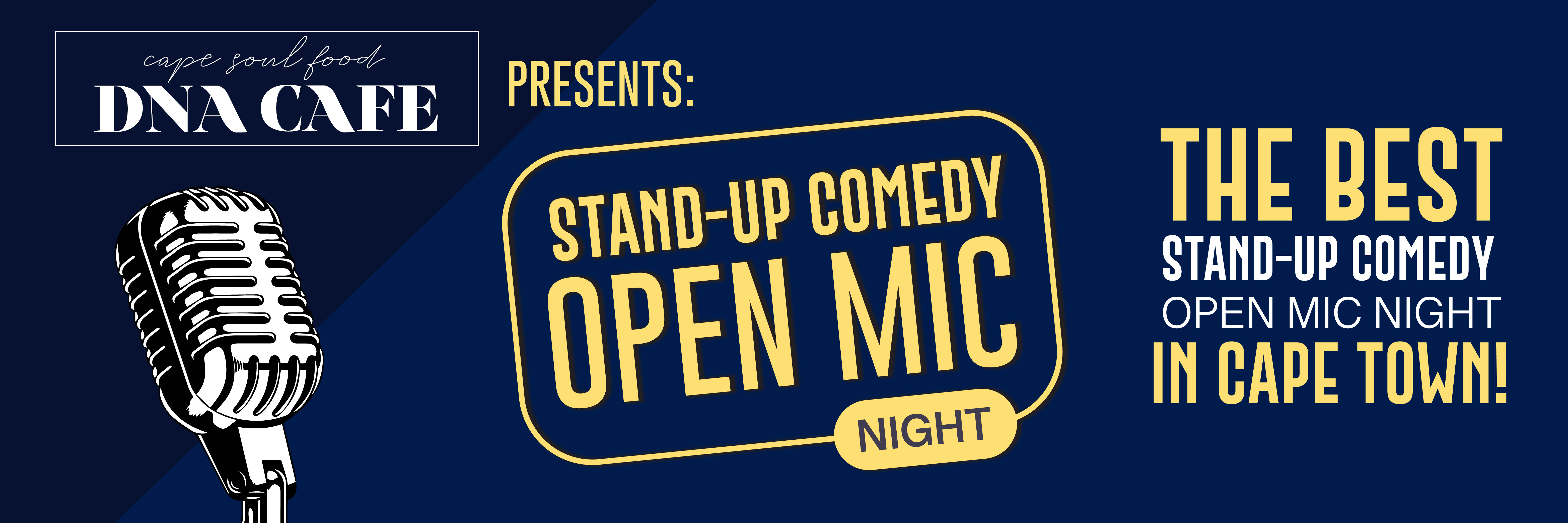 DNA Café: Stand-up Comedy Open Mic Night | 4 April 2025