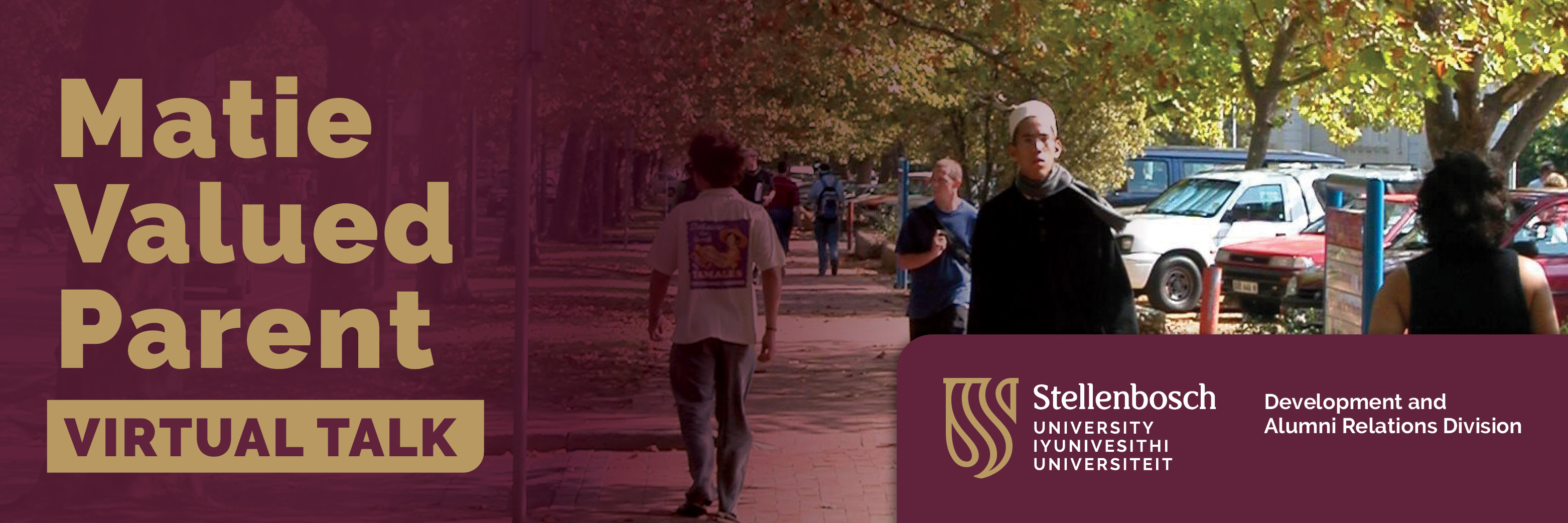 Matie Valued Parent Virtual Talk