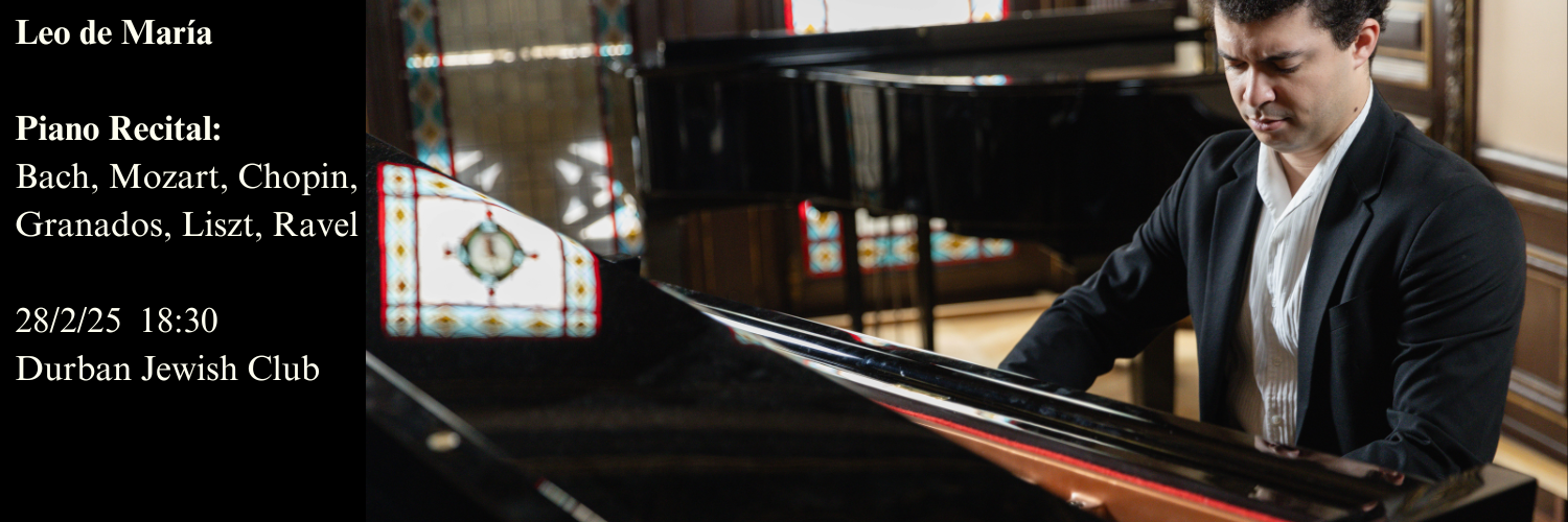Piano Recital by Leo de Maria