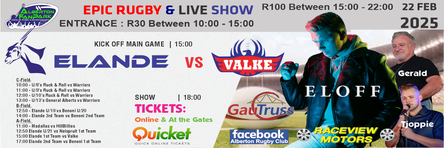 Elande vs Valke : Epic Rugby Battle