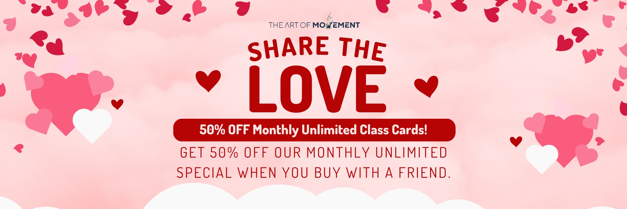 Valentines Day 50% Off Special