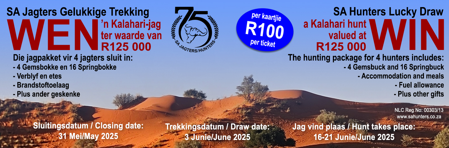SA Jagters | SA Hunters Kalahari-jag/hunt 2025