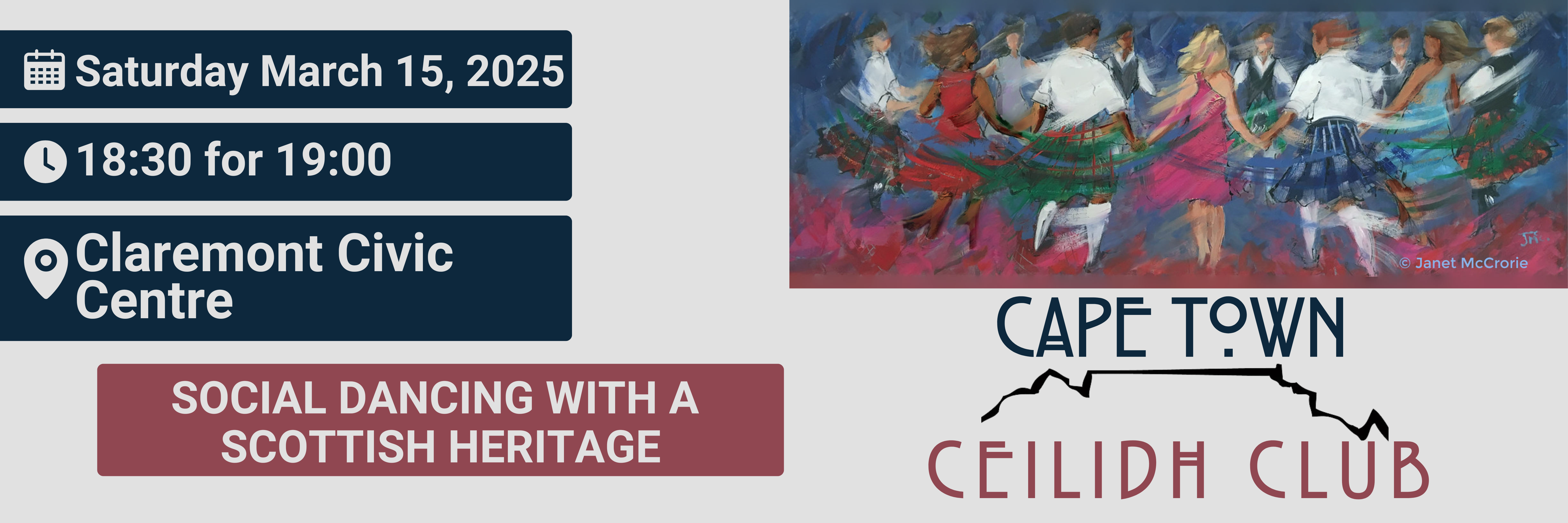 Cape Town Ceilidh Club March Ceilidh