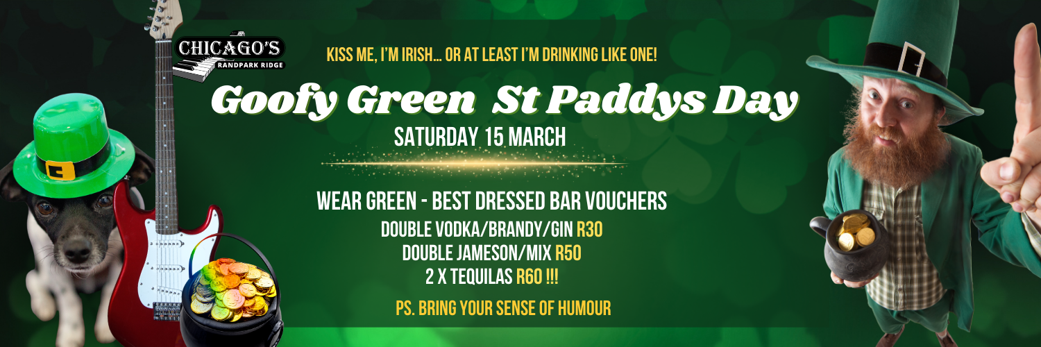 Goofy Green St Patrick's Day Party at Chicago's