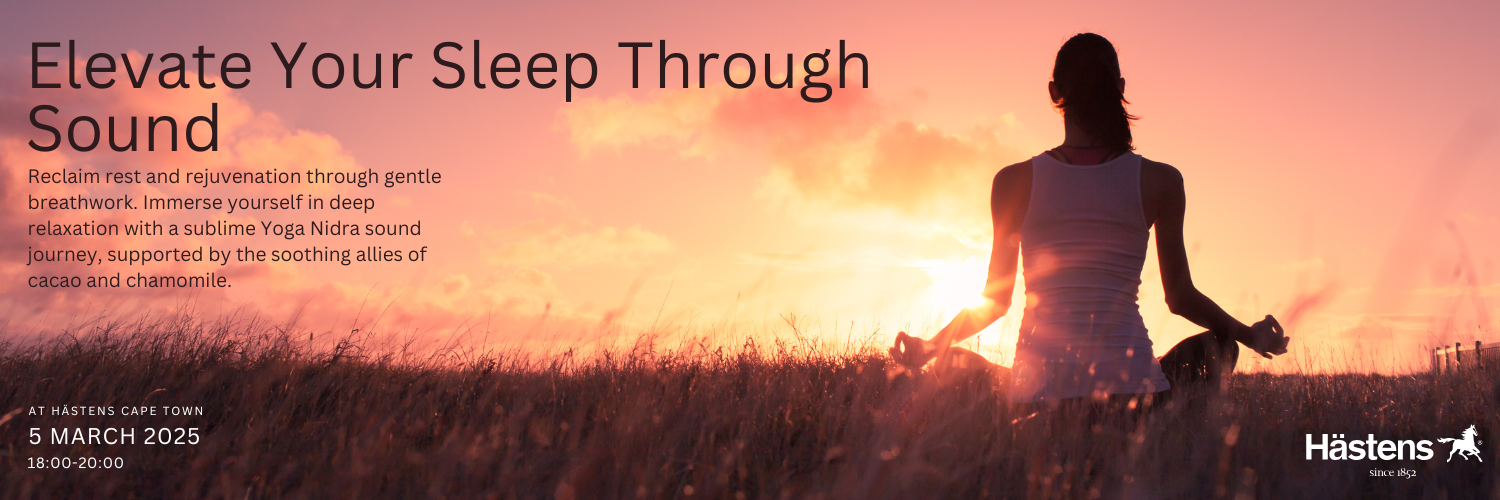 Elevate Your Sleep Through Sound at Hästens Cape Town