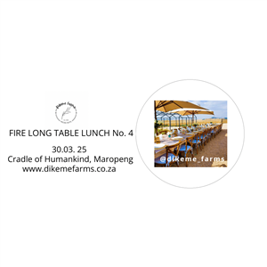 Dikeme Farms Fire Long Table Lunch series No.4