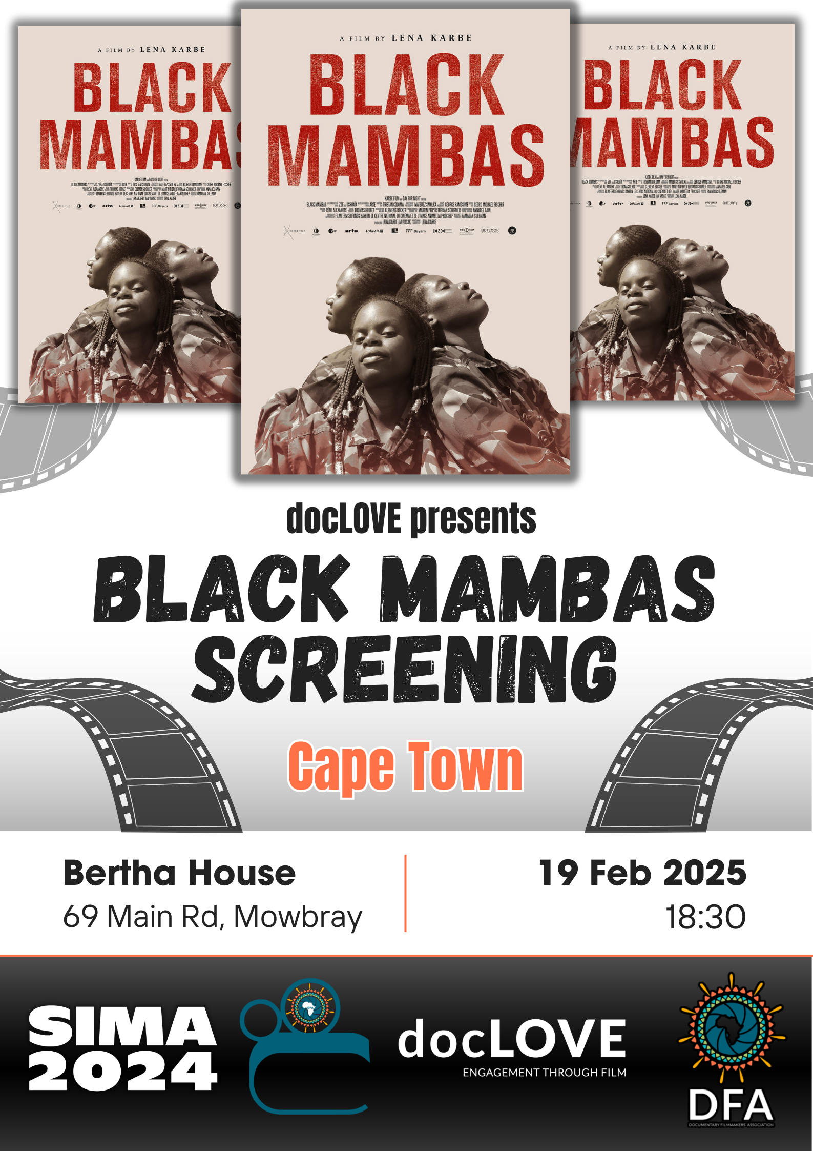 DFA DocLove presents a special screening of Black Mamba's