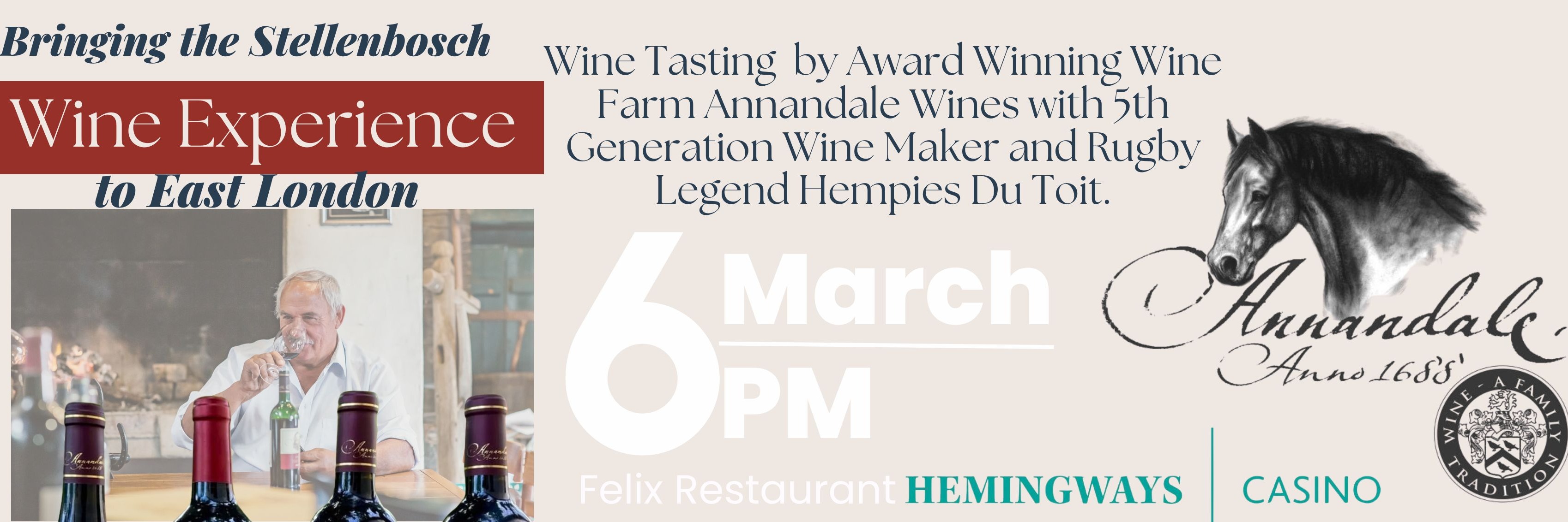 Stellenbosch Wine Experience with Hempies du Toit
