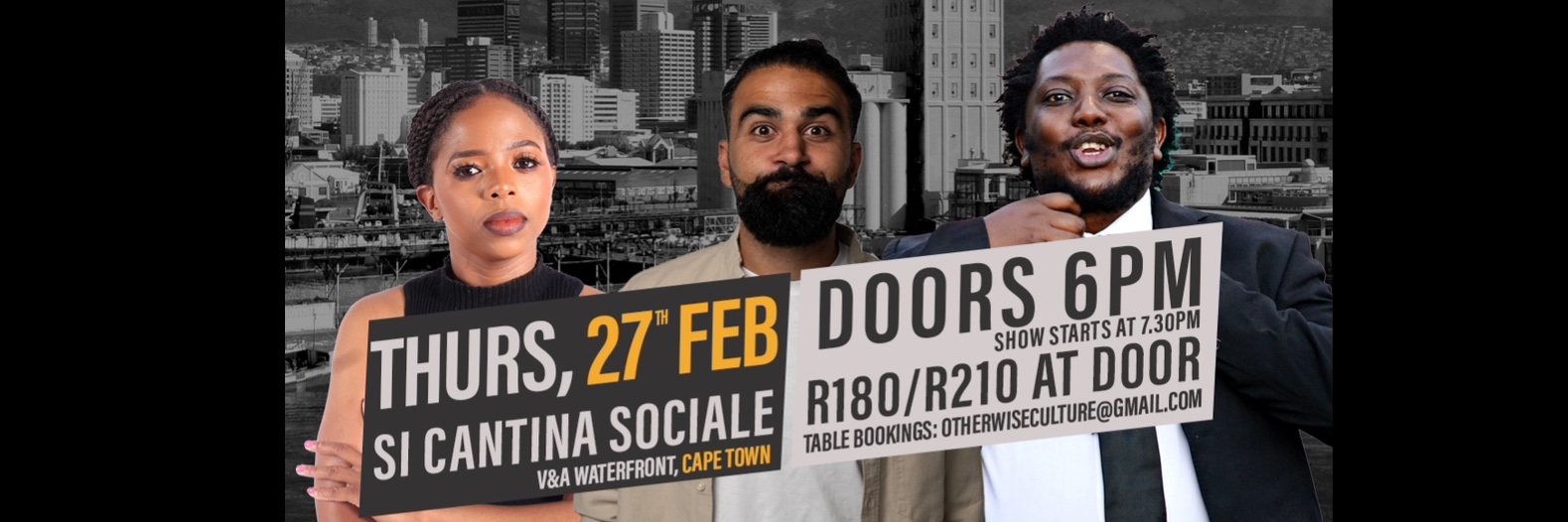 Otherwise Comedy Nights (CPT) - 27 February 2025