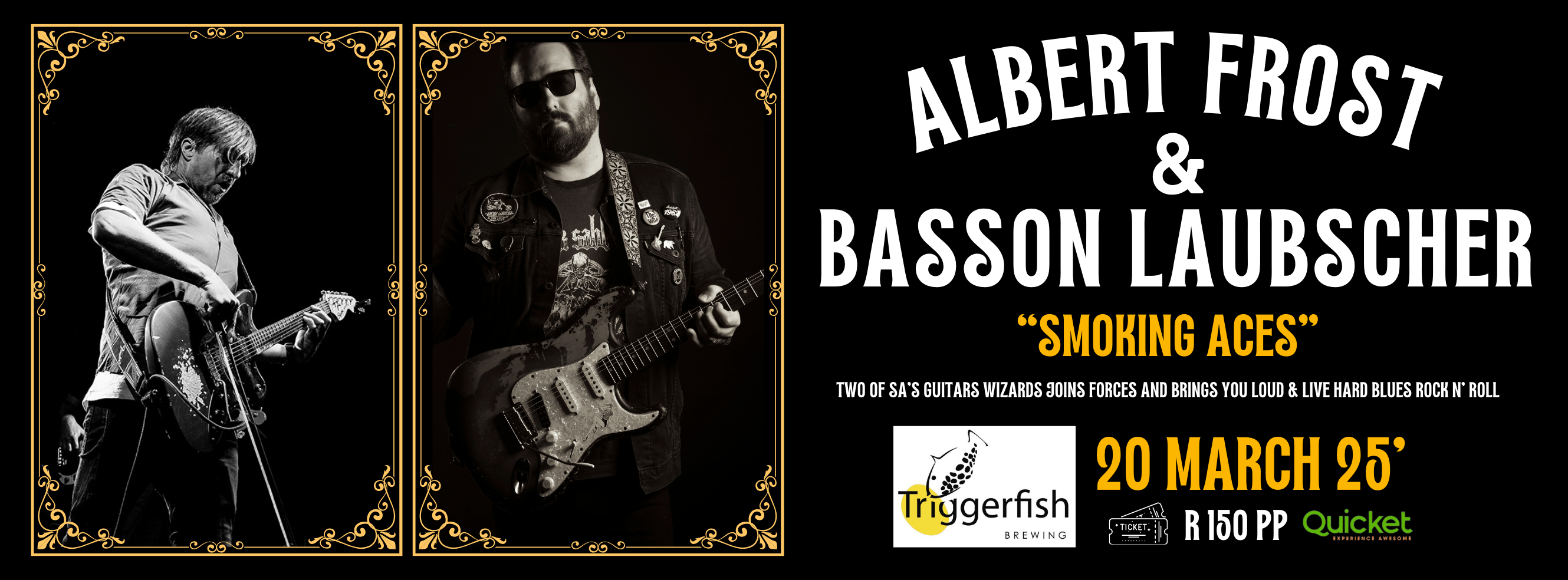 Albert Frost & Basson Laubscher live at Triggerfish Brewery