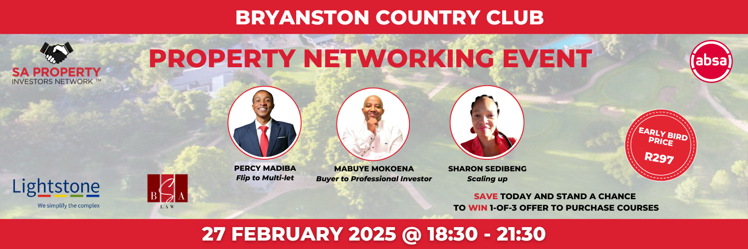 27 February 2025 - Property Networking Event (JHB)