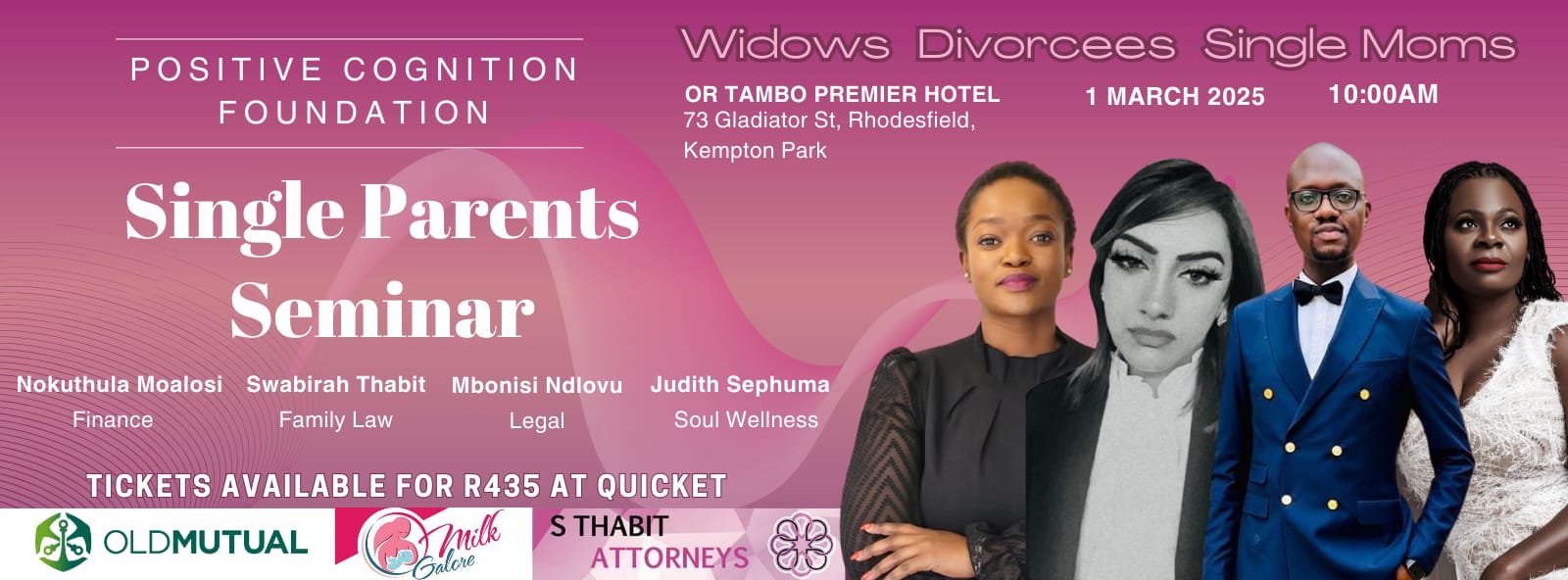 Single-parents seminar powered by Positive Cognition