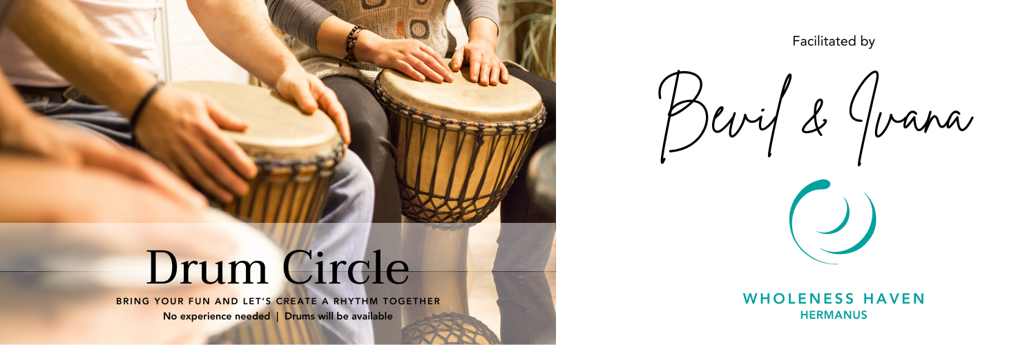 Drum Circle with Bevil and Ivana