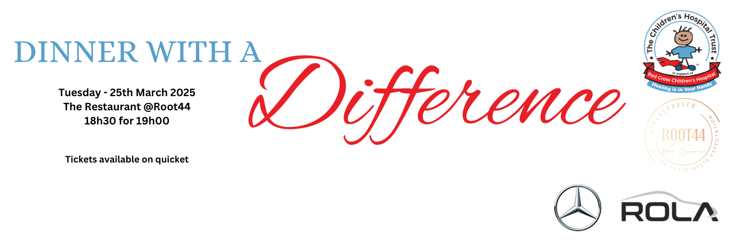 A charity food, art and wine pairing in aid of Red Cross Children's Hospital