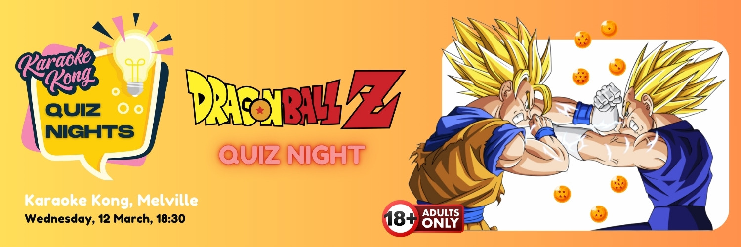 Dragon Ball Z Themed Quiz Night