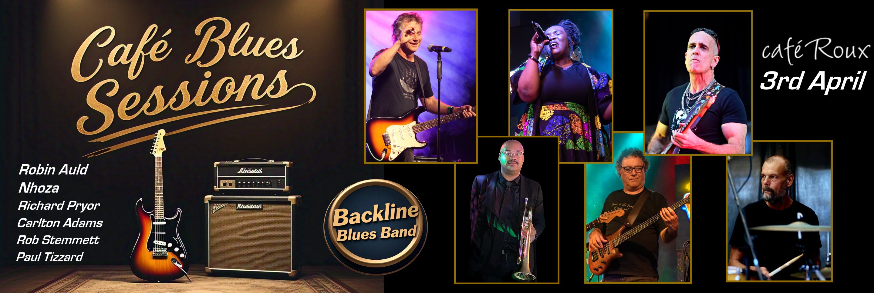 Café Blues Sessions - Richard Pryor's BACKLINE BLUES!