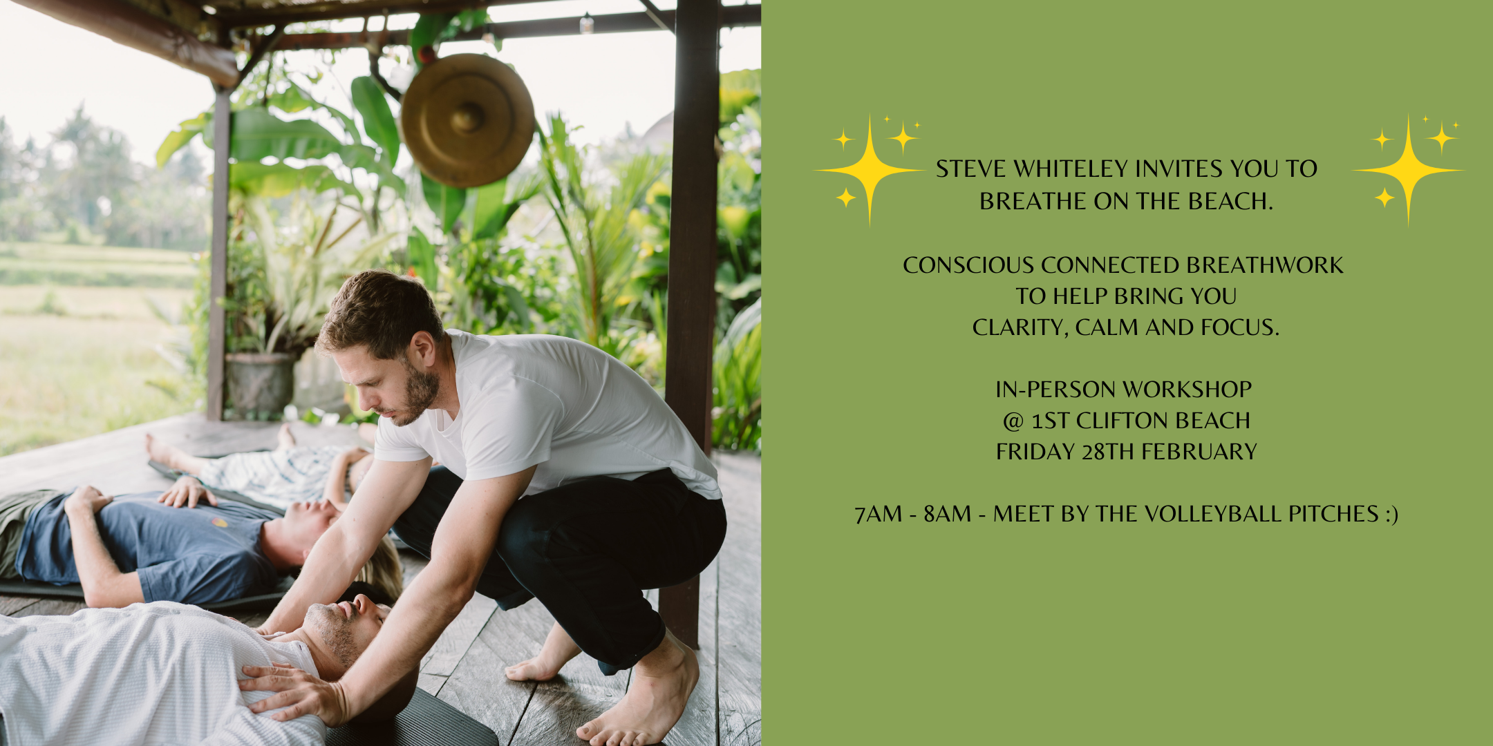 Breathe on the beach