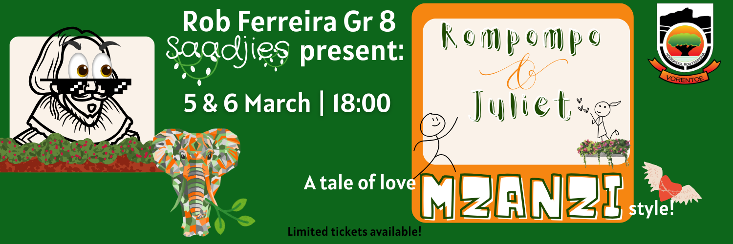 Robbie Saadjies present: Rompompo and Juliet - A tale of love - MZANZI style!