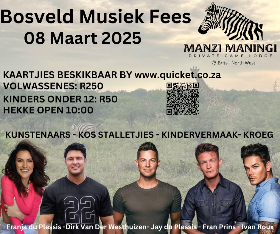 Bosveld musiek fees by Manzi