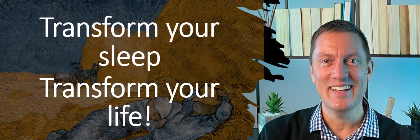 Transform your sleep. Transform your life! Youtube sessions