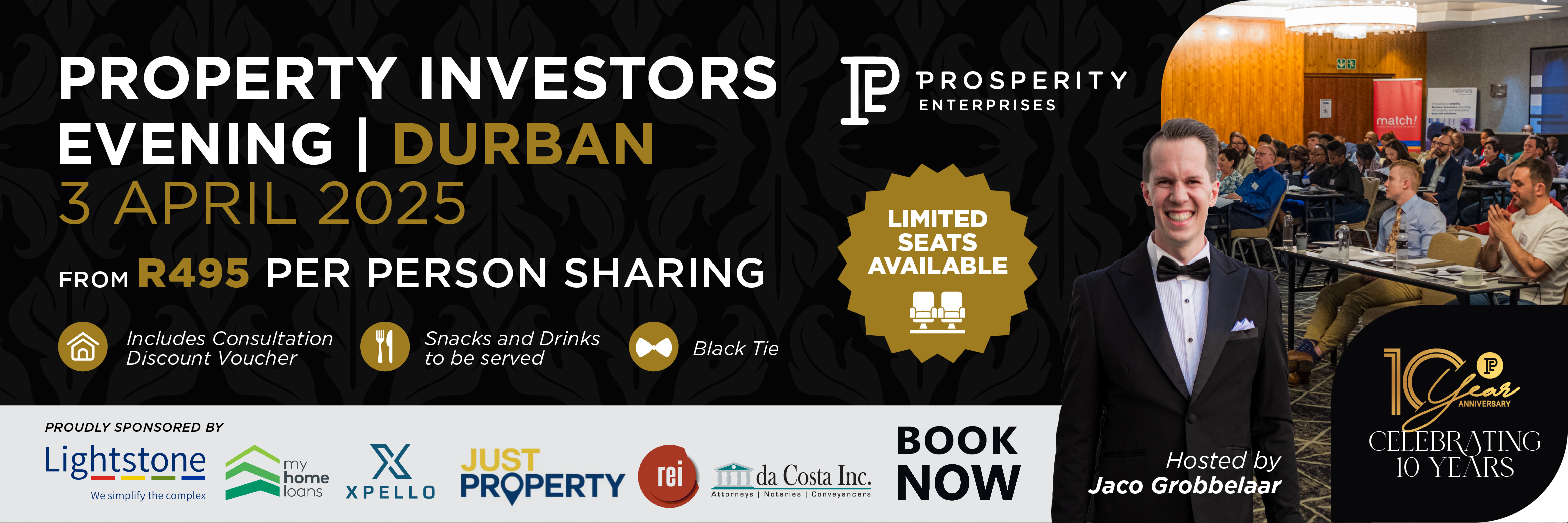 Be Prosperous - Property Investors Evening - Durban 3 April 2025
