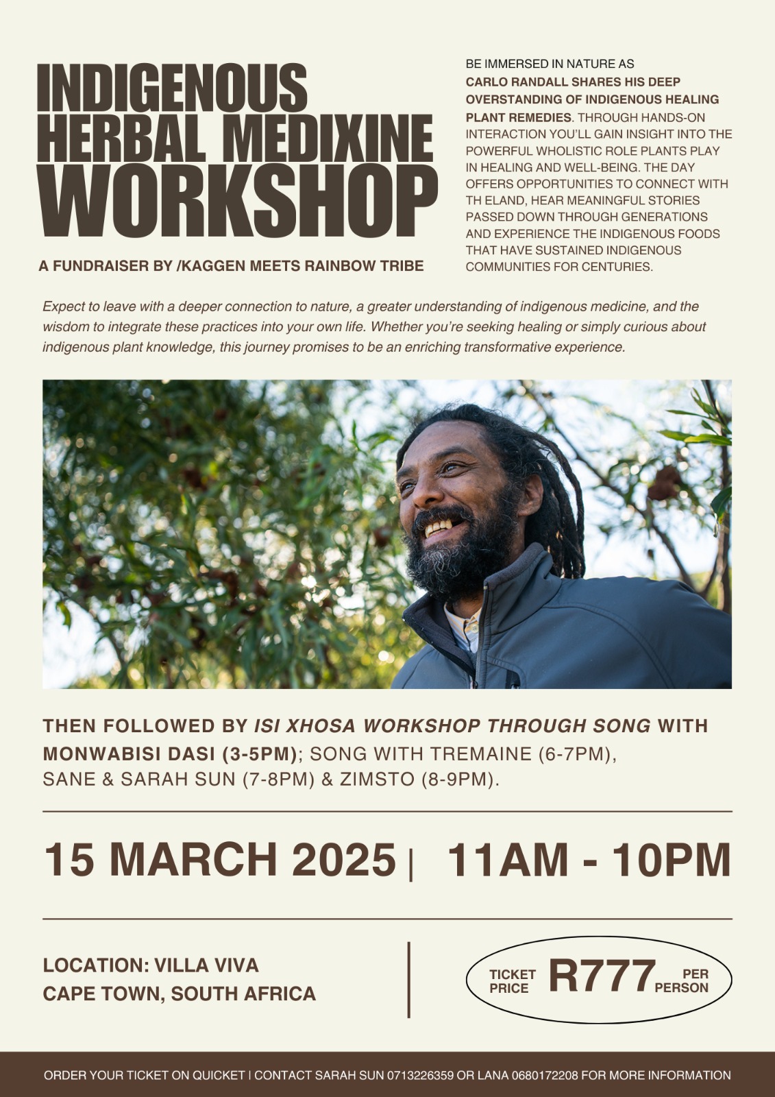 Indeginous herbal workshop