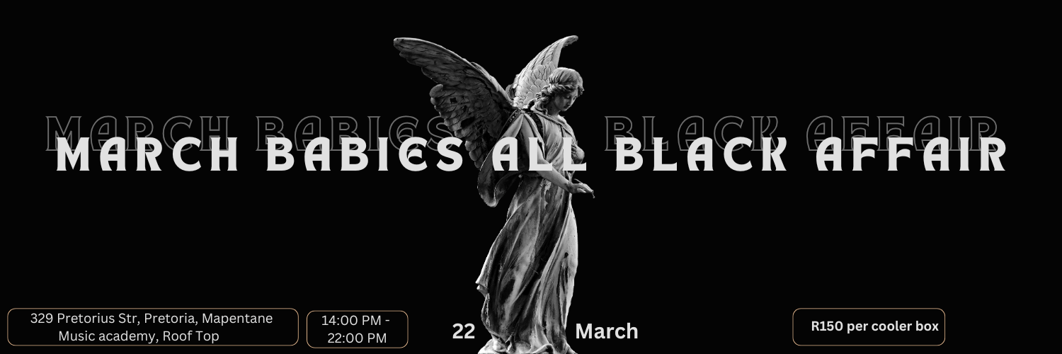 March Babies All Black Affair