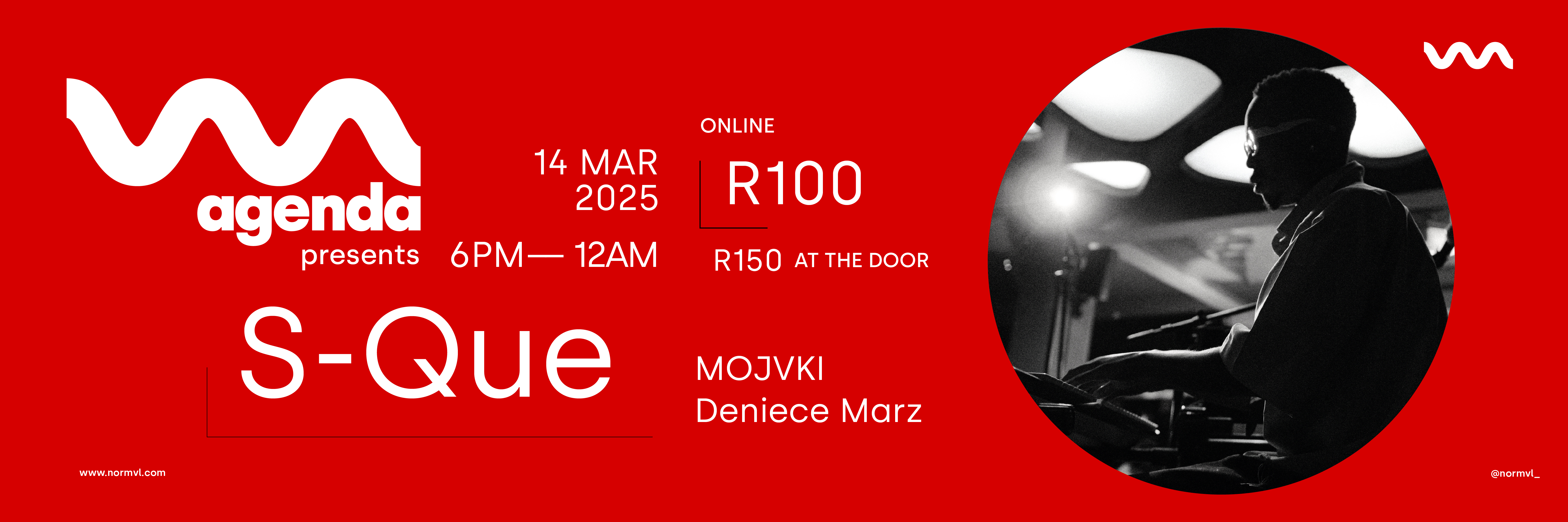 NORMVL Agenda presents: S-Que