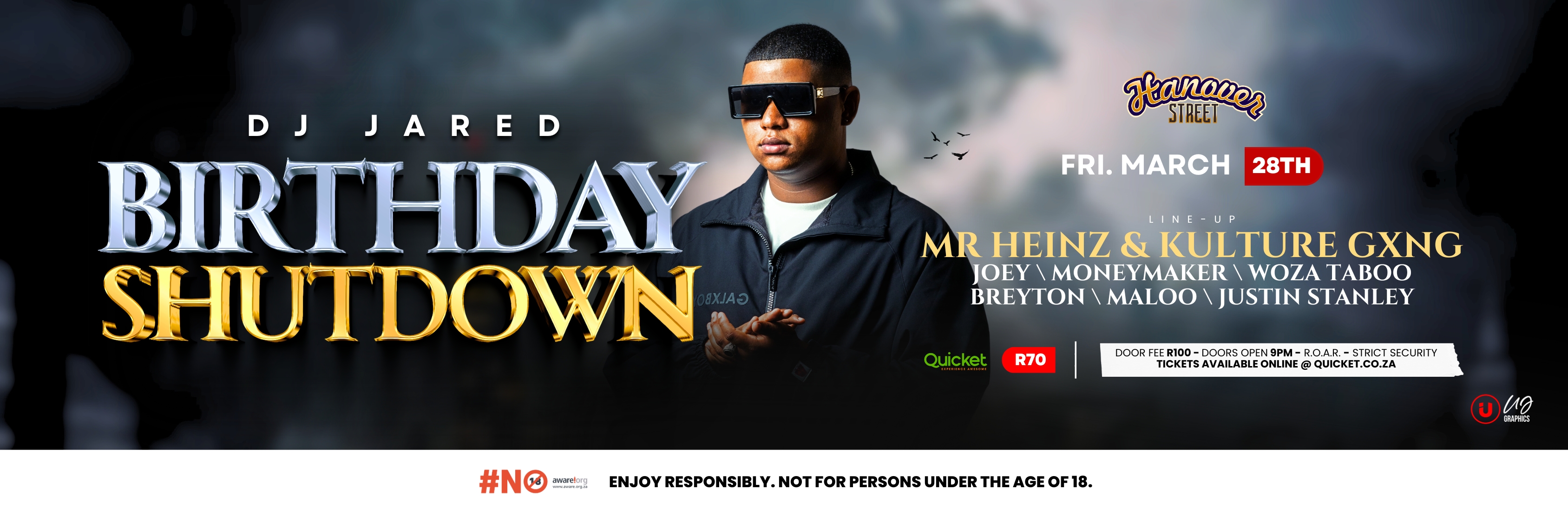 DJ Jared's Birthday Shutdown