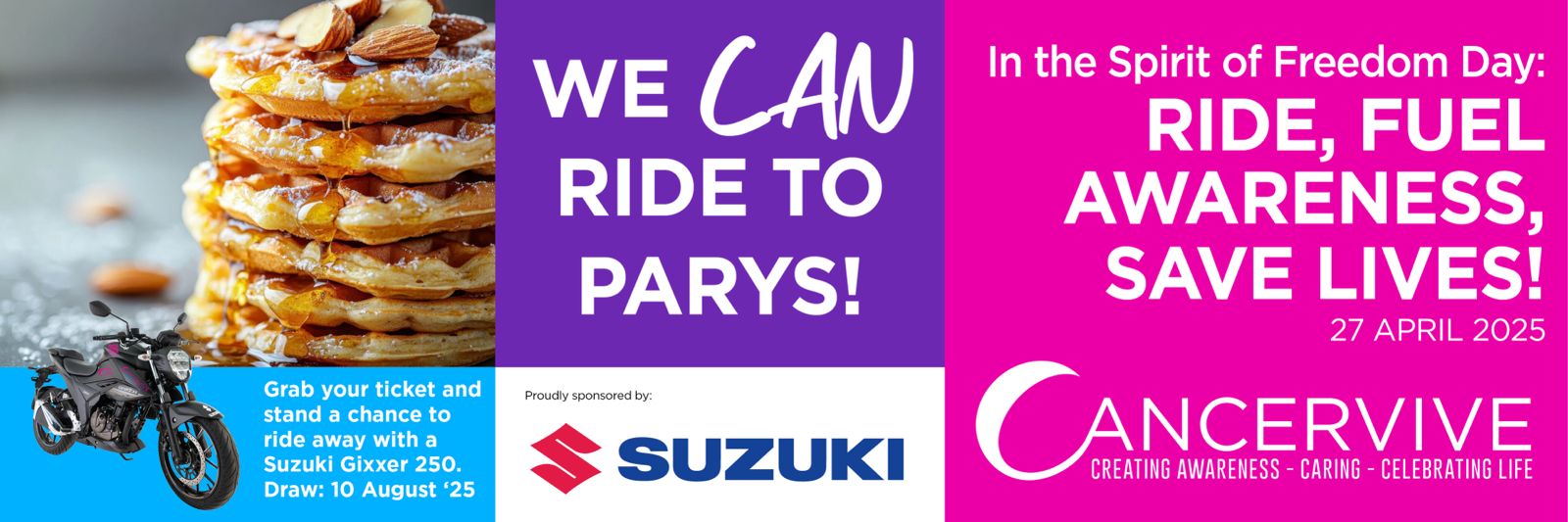 FREEDOM DAY - YOU CAN RIDE TO PARYS