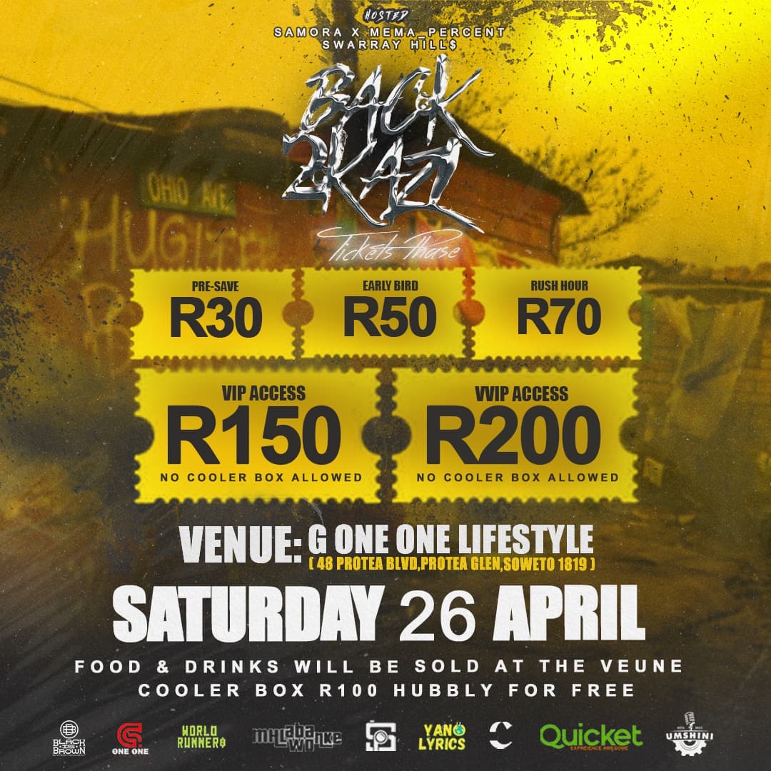 Book tickets for Back 2 Kasi