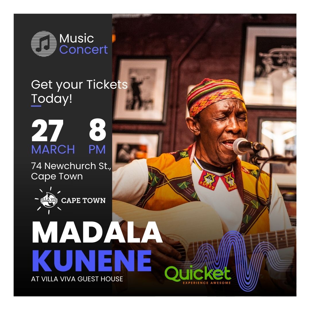 Madala Kunene at Villa viva guesthouse