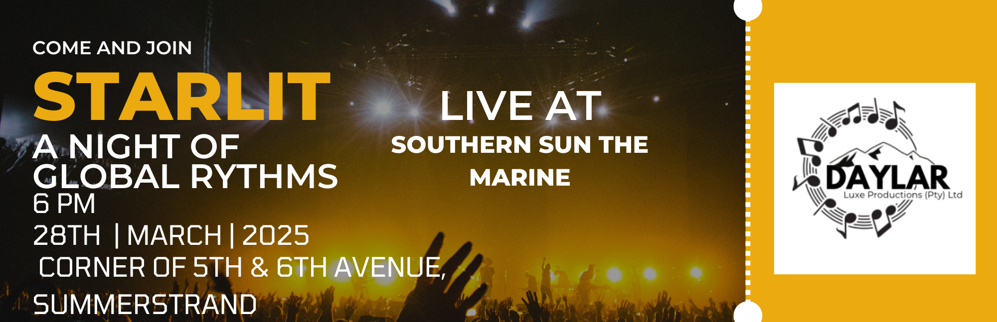 Starlit Serenade: A night of Global Rythms