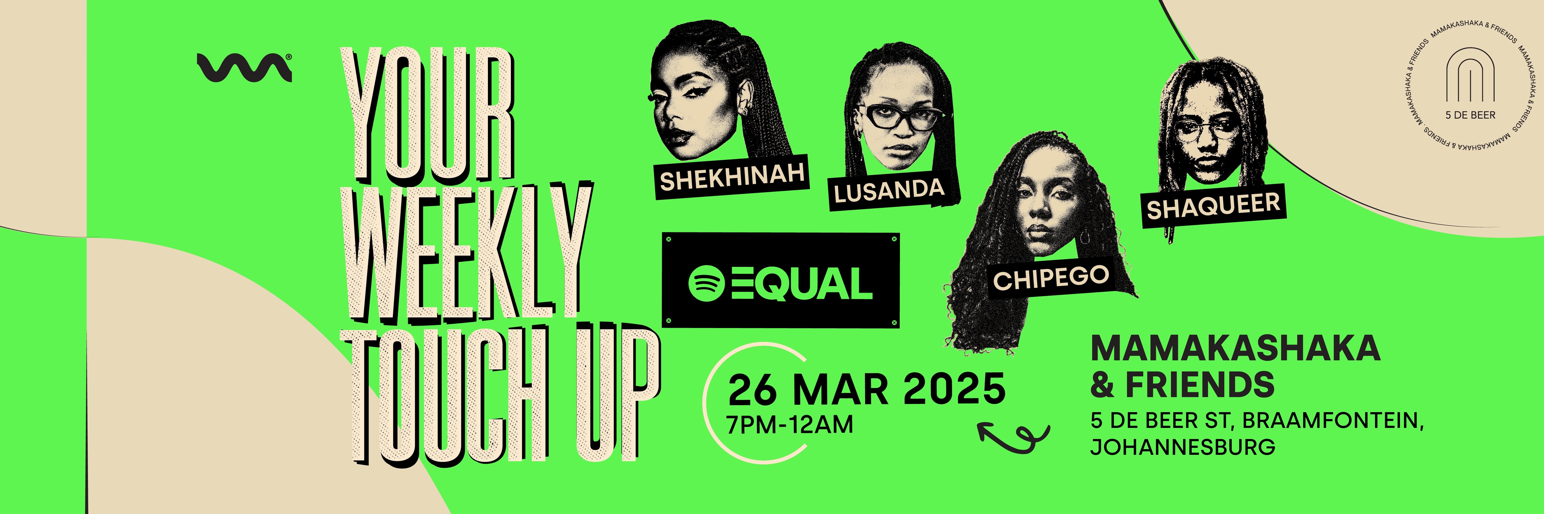 SPOTIFY EQUAL X YOUR WEEKLY TOUCH UP