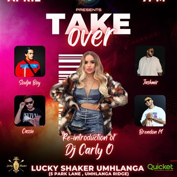 Take Over F.t The Relaunch Of Dj Carly O photo 1