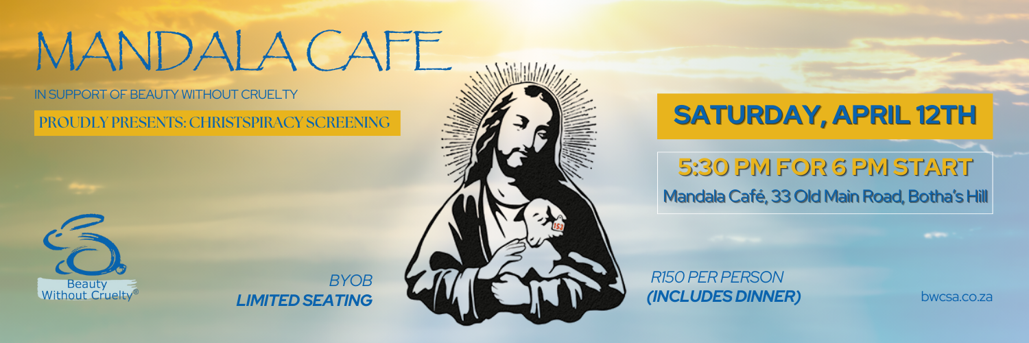 Christspiracy Screening & Discussion | In Support of Beauty Without Cruelty