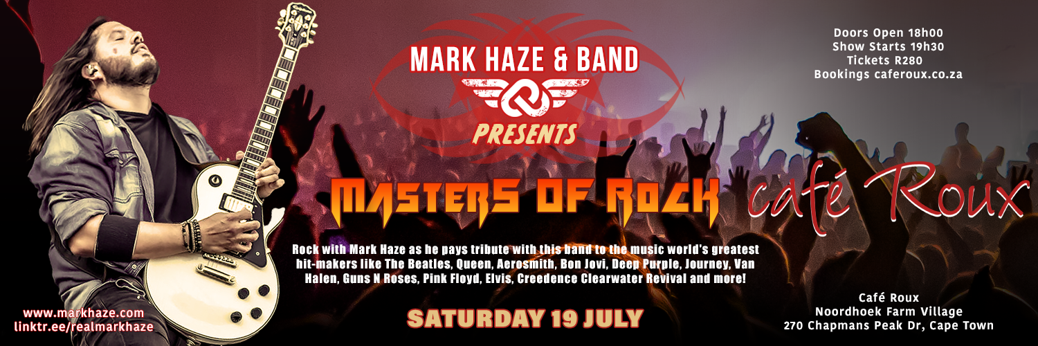 Mark Haze presents Masters of Rock