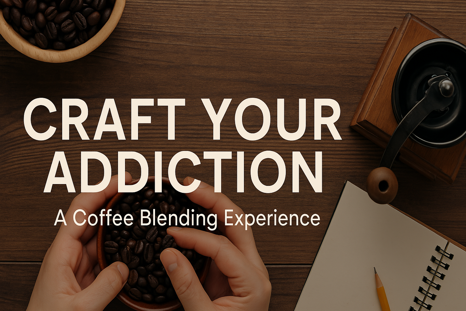 Craft Your Addiction: A Coffee Blending Experience