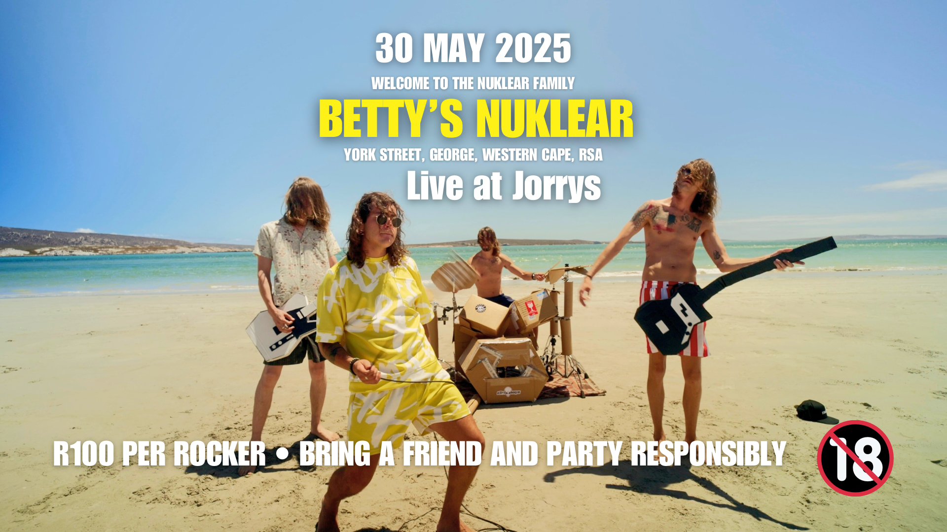 Betty’s Nuklear live at Jorries