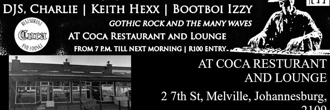 World Goth Day at The Batcage, Melville