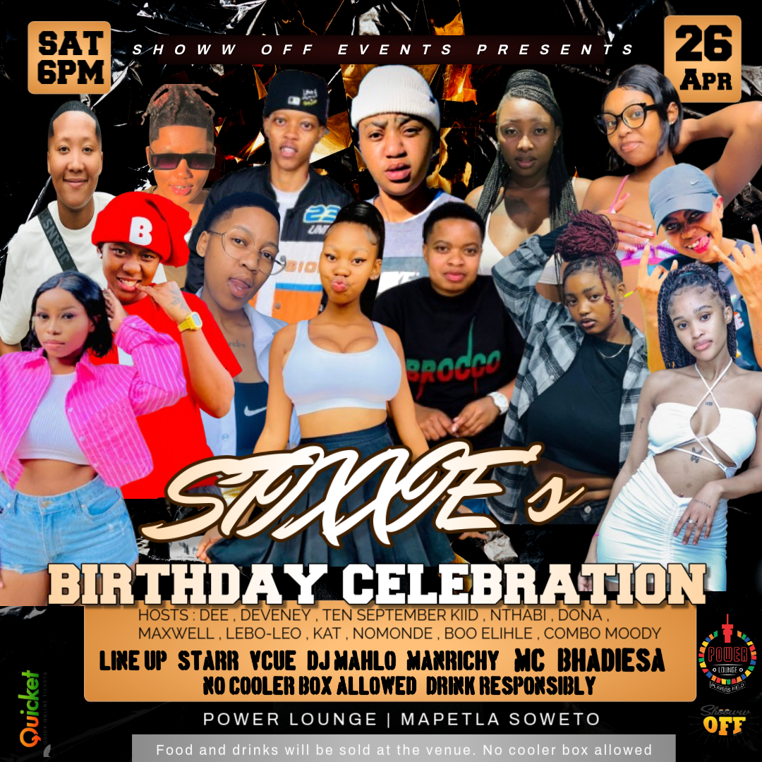 STIXXIE’S BIRTHDAY CELEBRATION